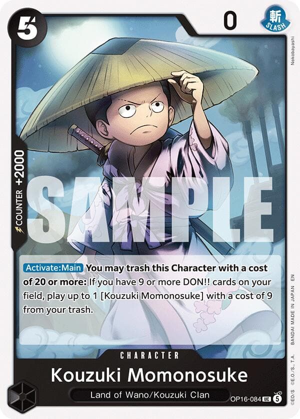 Kouzuki Momonosuke (084) — The Time of Battle card