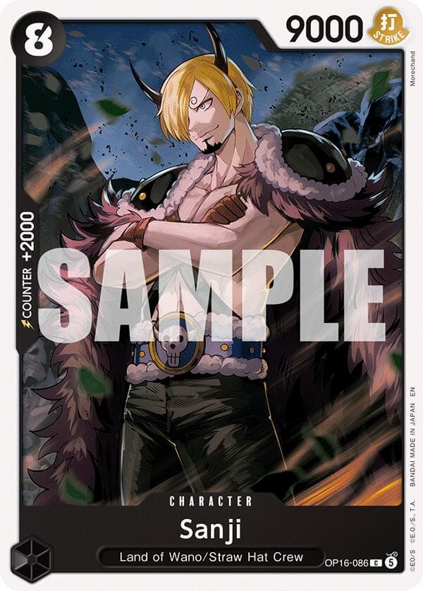 Sanji — The Time of Battle card