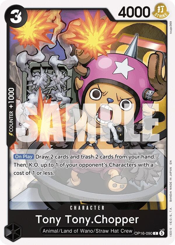Tony Tony.Chopper — The Time of Battle card
