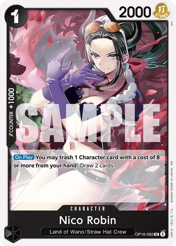 Nico Robin — The Time of Battle card