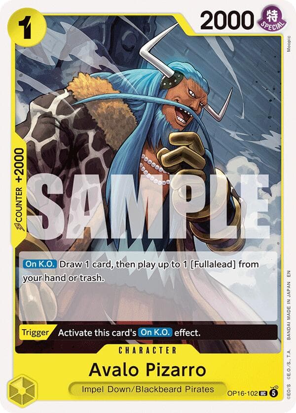 Avalo Pizarro — The Time of Battle card