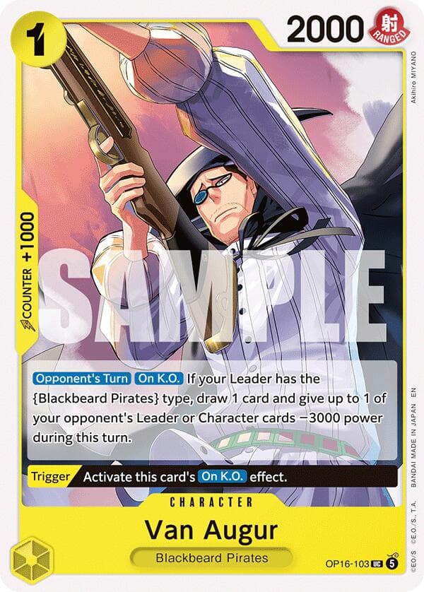 Van Augur — The Time of Battle card