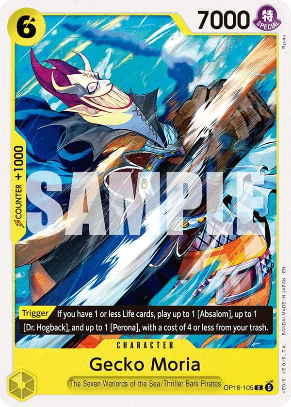 Gecko Moria — The Time of Battle card