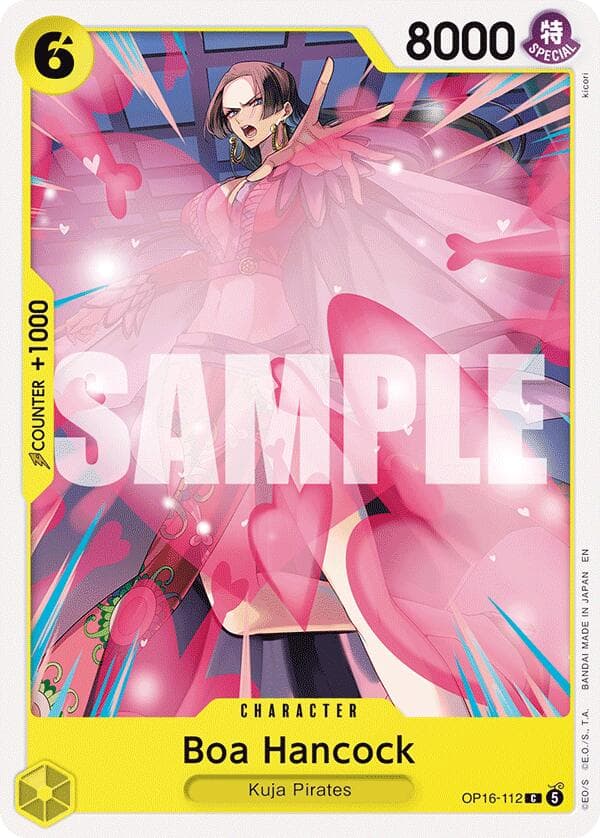 Boa Hancock (112) — The Time of Battle card