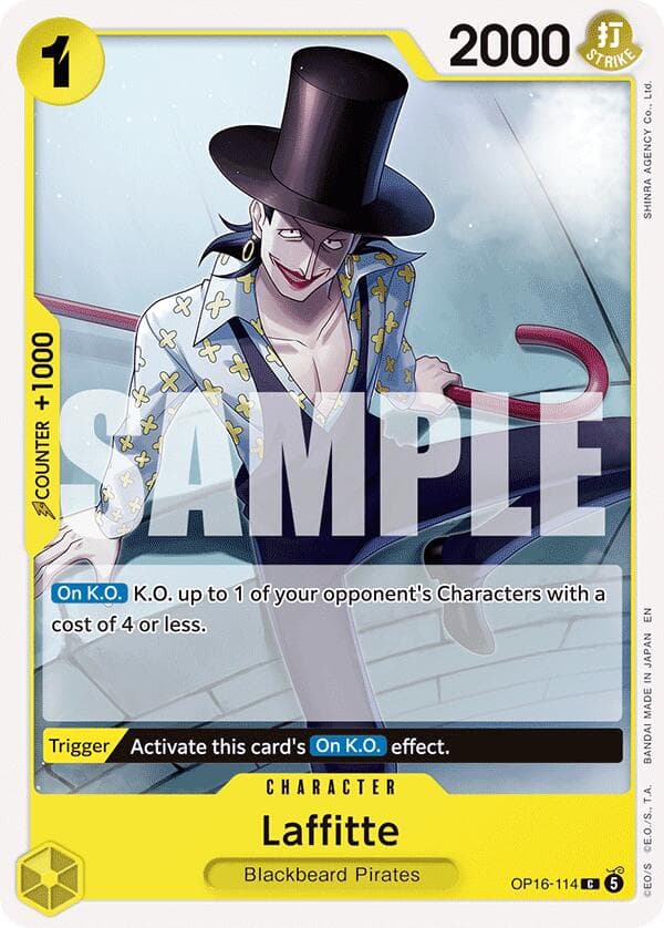 Laffitte — The Time of Battle card