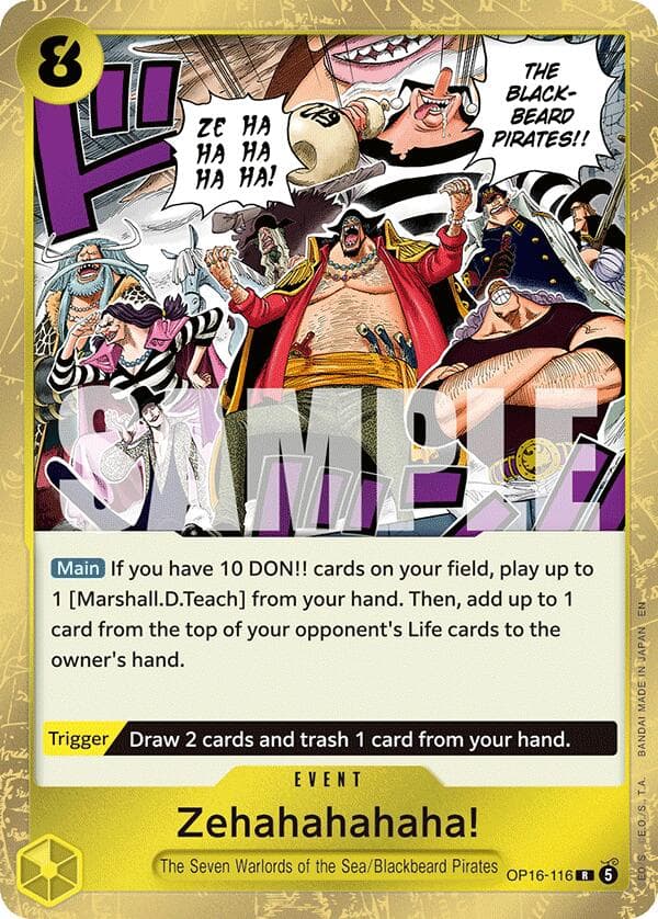 Zehahahahaha! — The Time of Battle card