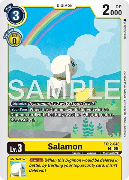 Salamon — Digital World Shambala card