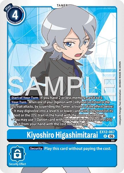 Kiyoshiro Higashimitarai — Digital World Shambala card