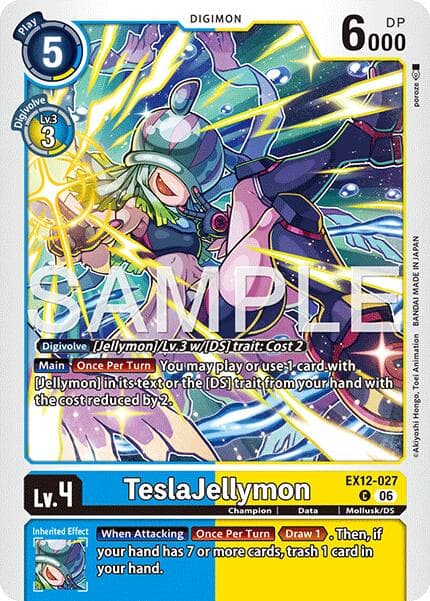 TeslaJellymon — Digital World Shambala card