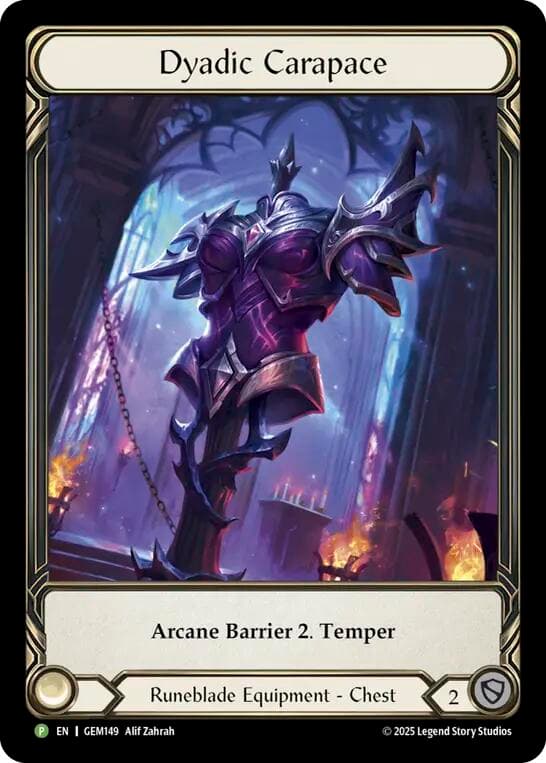 Dyadic Carapace — Gem Pack 5 card