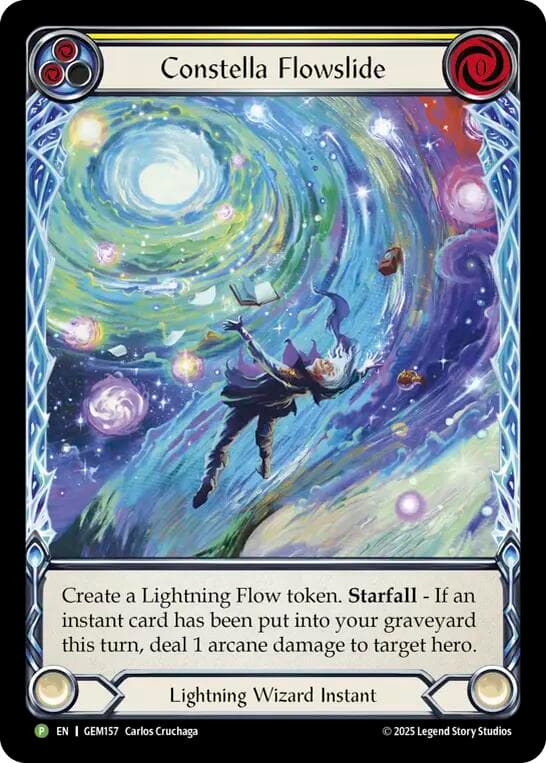 Constella Flowslide (Yellow) — Gem Pack 5 card
