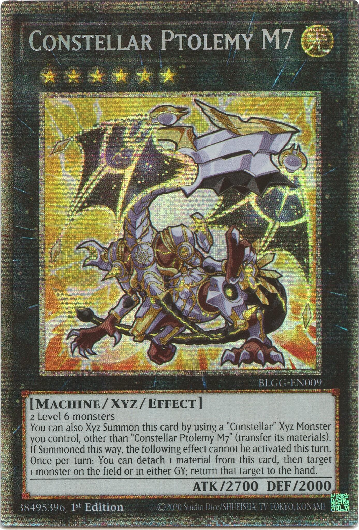 Constellar Ptolemy M7 (Starlight Rare) — Battles of Legend: Glorious Gallery card