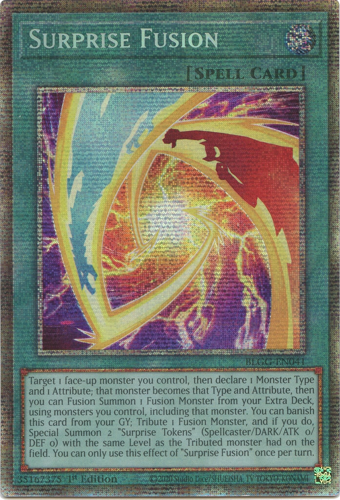 Surprise Fusion (Starlight Rare) — Battles of Legend: Glorious Gallery card