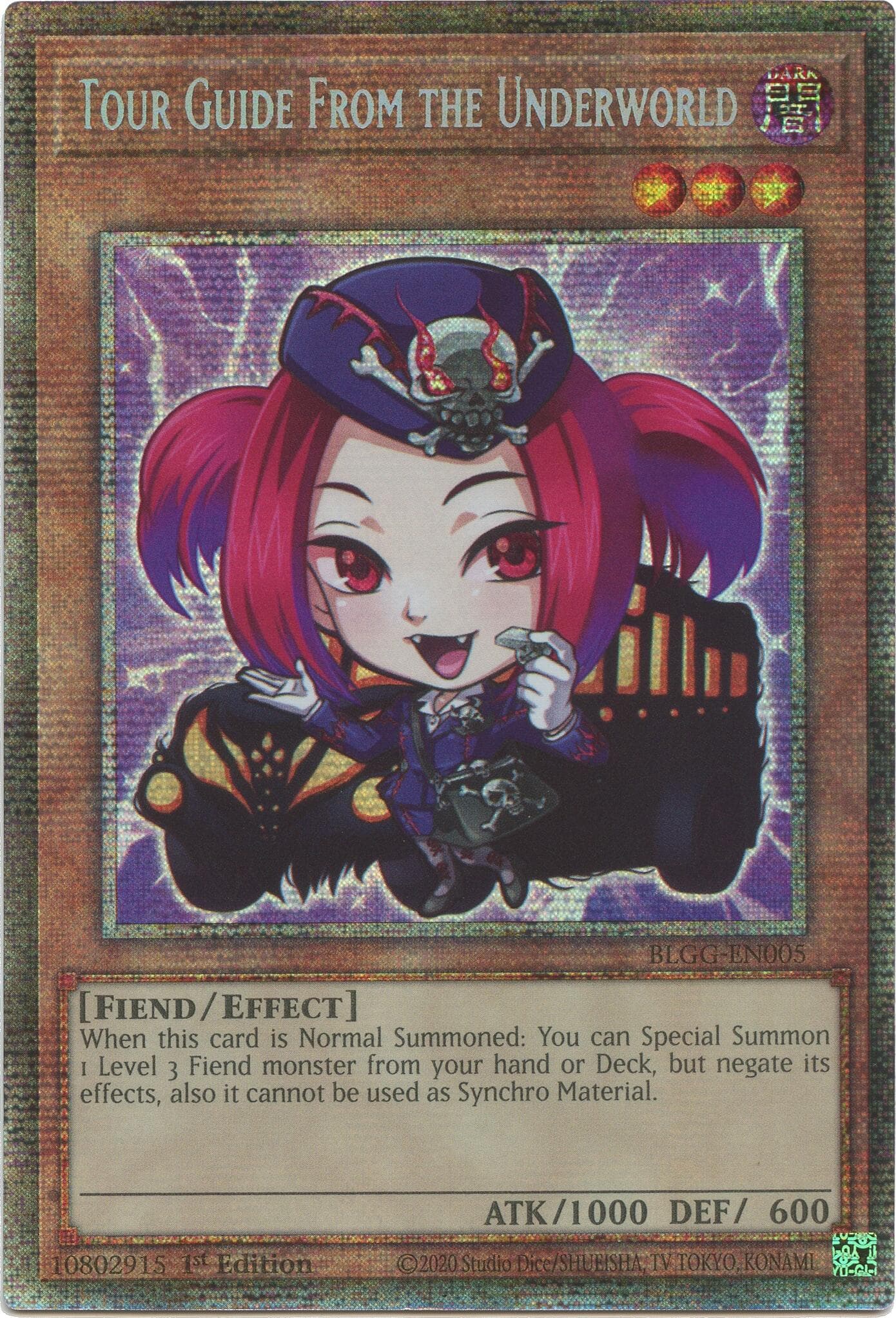 Tour Guide From the Underworld (Starlight Rare) — Battles of Legend: Glorious Gallery card