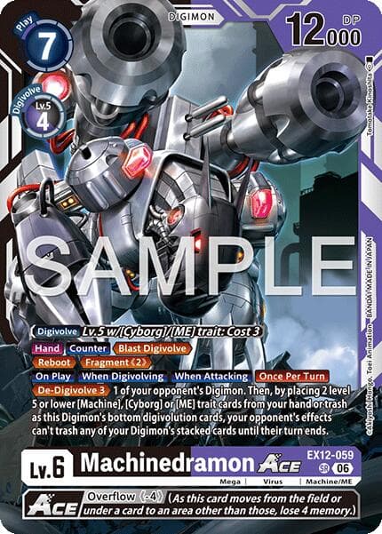 Machinedramon ACE — Digital World Shambala card