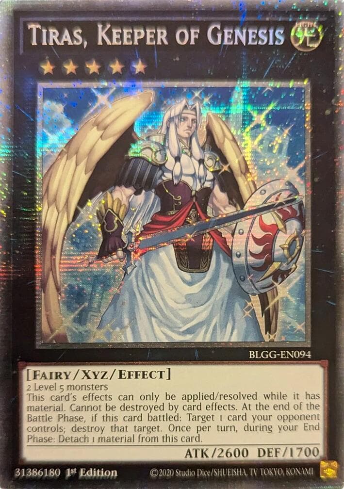 Tiras, Keeper of Genesis (Starlight Rare) — Battles of Legend: Glorious Gallery card