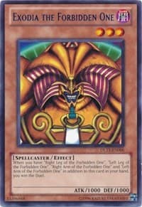 Exodia the Forbidden One (Red) — Duelist League Promo card