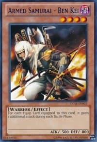 Armed Samurai - Ben Kei (Red) — Duelist League Promo card