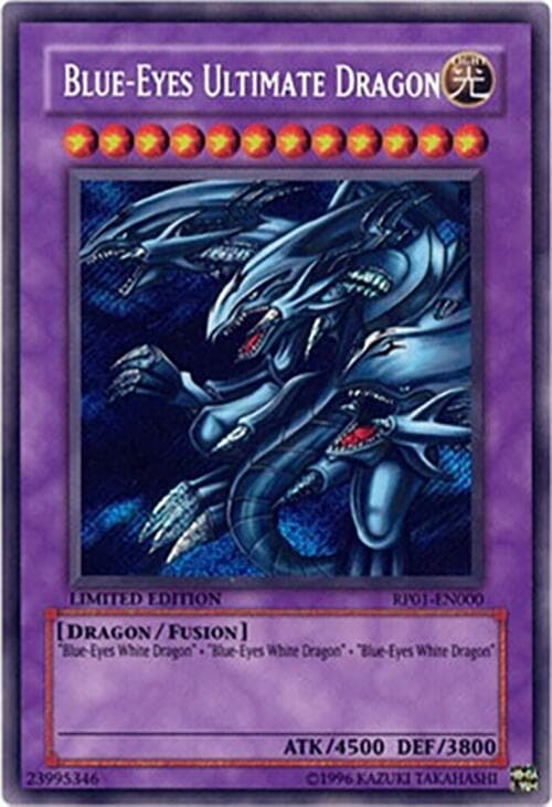 Blue-Eyes Ultimate Dragon — Retro Pack card