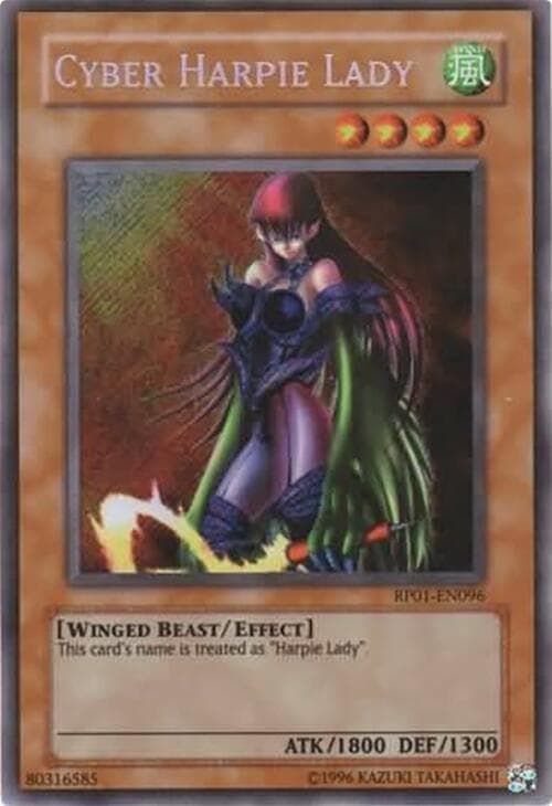 Cyber Harpie Lady — Retro Pack card
