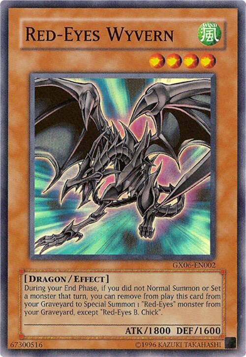 Red-Eyes Wyvern — Yu-Gi-Oh! GX Tag Force Promotional Cards card
