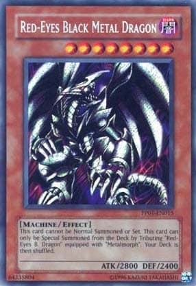Red-Eyes Black Metal Dragon (Secret) — Premium Pack 1 card