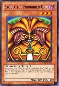 Exodia the Forbidden One (Purple) — Duelist League Promo card
