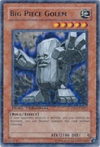 Big Piece Golem — Duel Terminal - Preview card