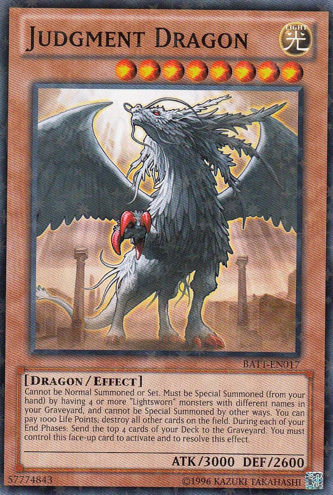 Judgment Dragon (Starfoil) — Battle Pack Tournament Prize Cards card