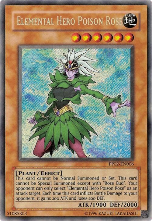 Elemental Hero Poison Rose — Premium Pack 2 card