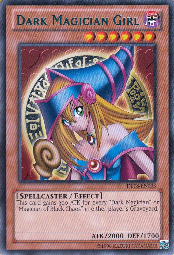 Dark Magician Girl (Green) — Duelist League Promo card
