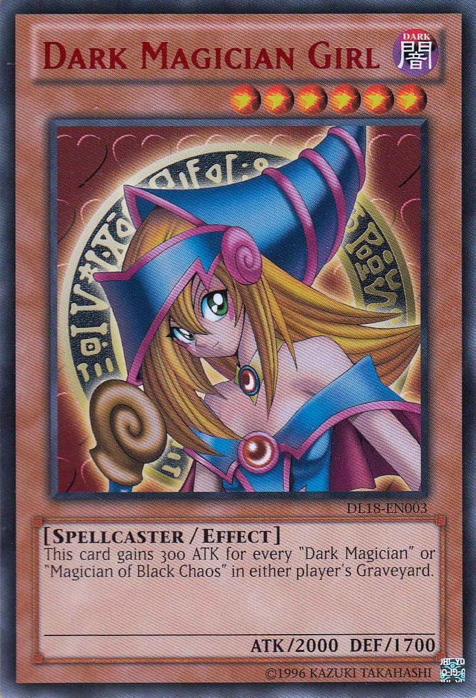 Dark Magician Girl (Red) — Duelist League Promo card