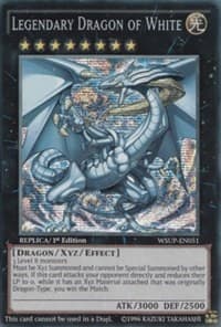 Legendary Dragon of White — World Superstars card