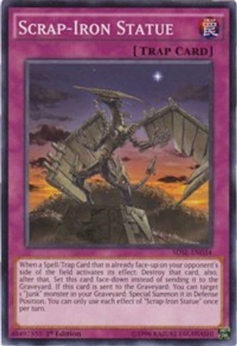Scrap-Iron Statue