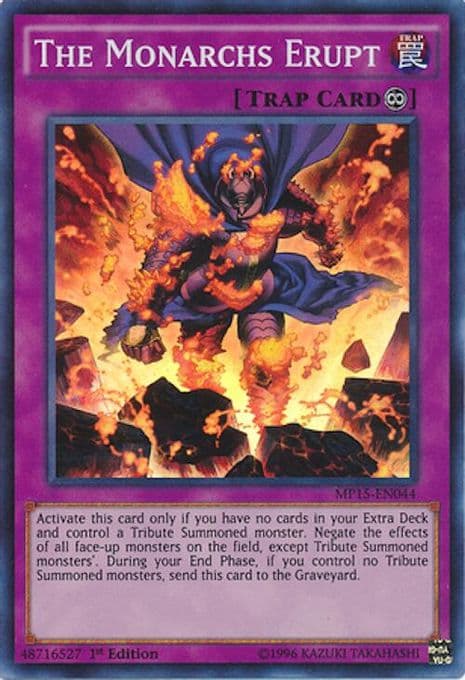 The Monarchs Erupt