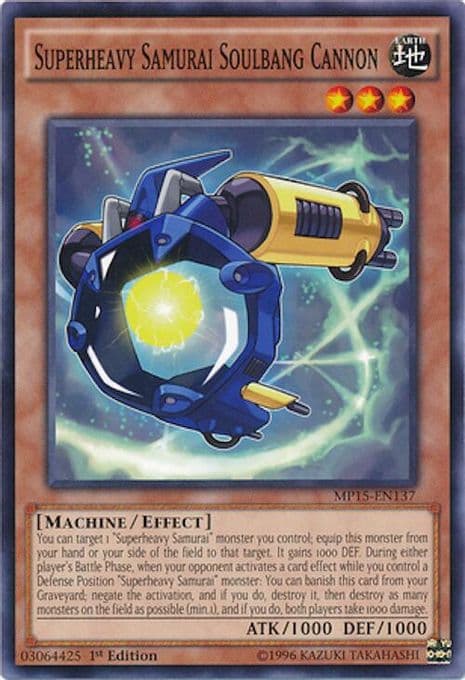 Superheavy Samurai Soulbang Cannon