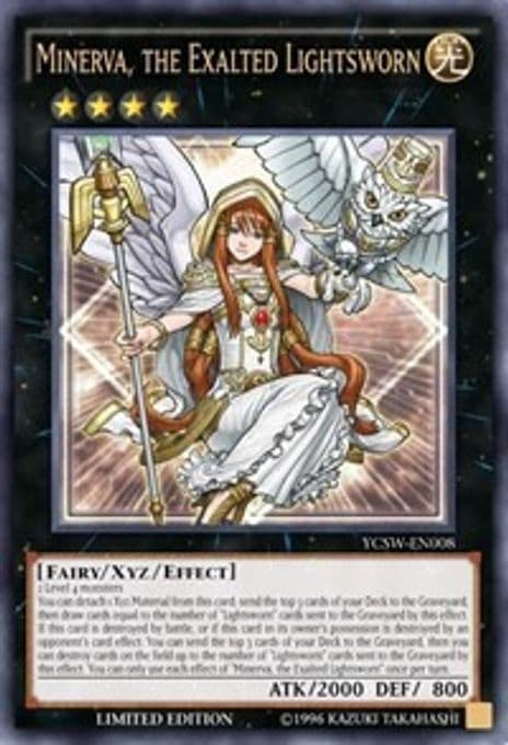 Minerva, the Exalted Lightsworn (Ultra Rare)
