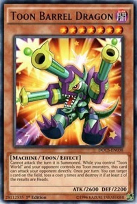 Toon Barrel Dragon