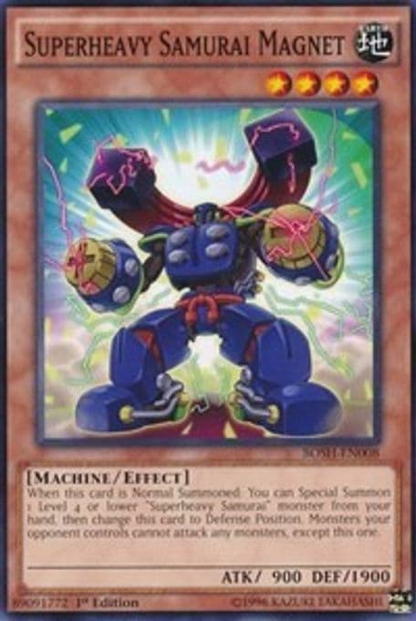 Superheavy Samurai Magnet