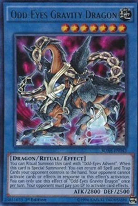 Odd-Eyes Gravity Dragon