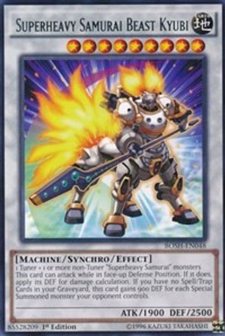Superheavy Samurai Beast Kyubi