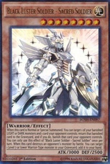 Black Luster Soldier - Sacred Soldier