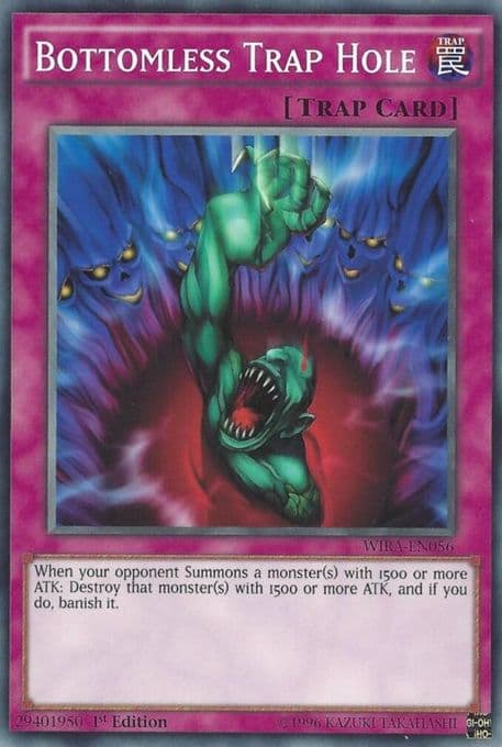 Bottomless Trap Hole