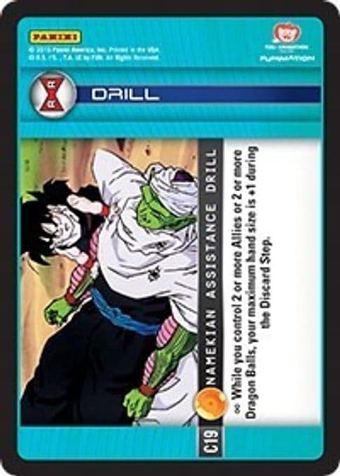 Namekian Assistance Drill