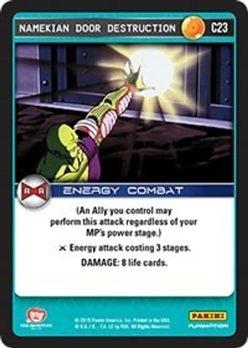 Namekian Door Destruction