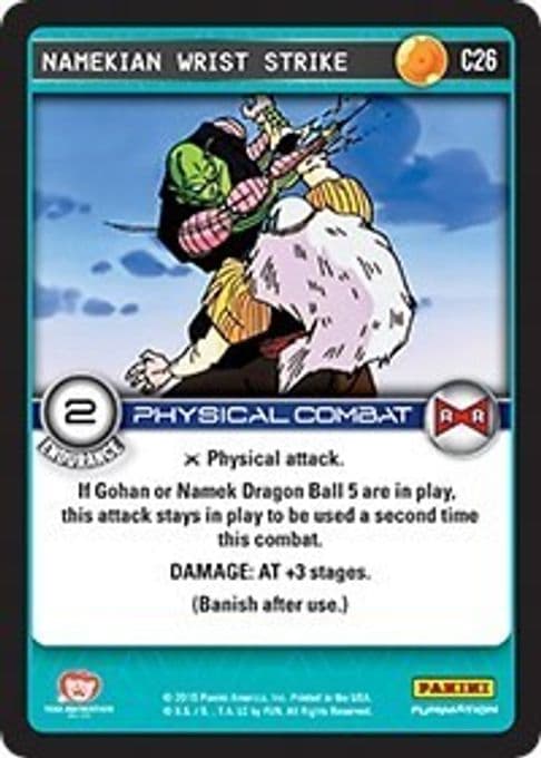 Namekian Wrist Strike