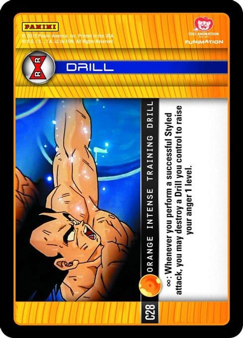 Orange Intense Training Drill