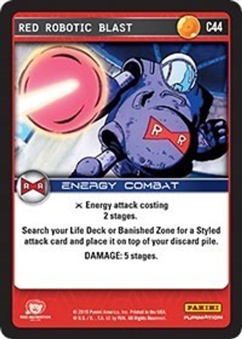 Red Robotic Blast