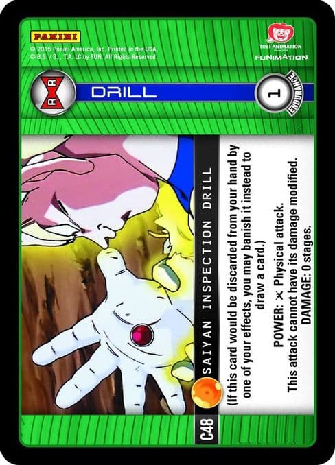 Saiyan Inspection Drill