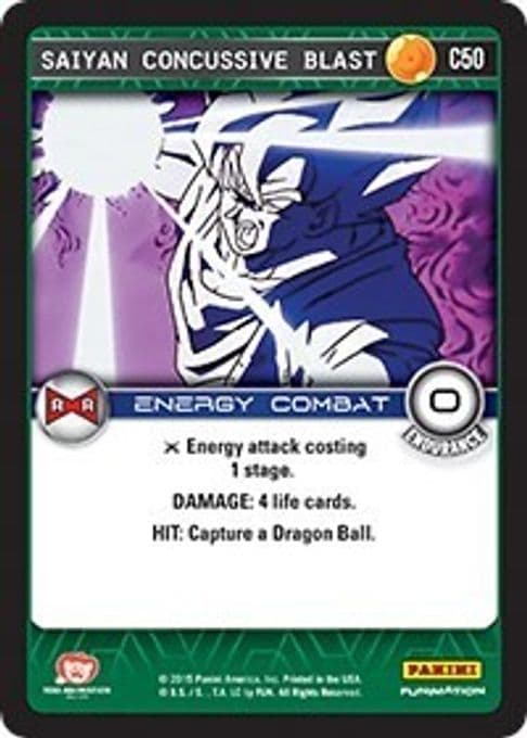 Saiyan Concussive Blast